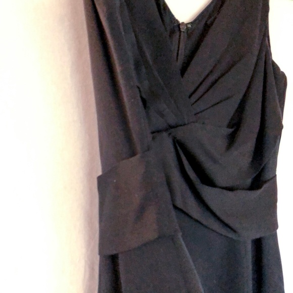 ELIE TAHARI Women’s Silk Cocktail Black Dress - 8 - Picture 6 of 7